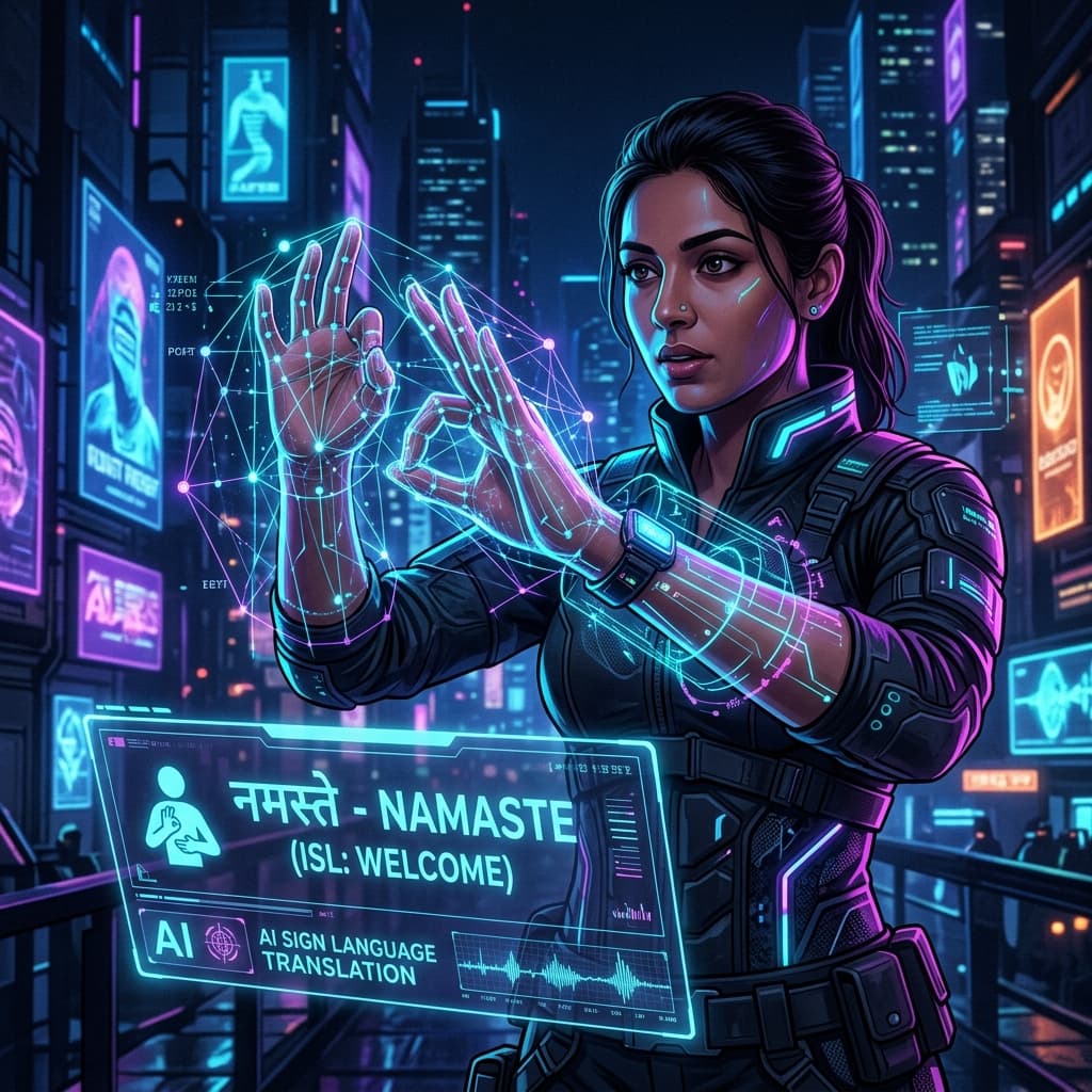 Real-Time Indian Sign Language Recognition