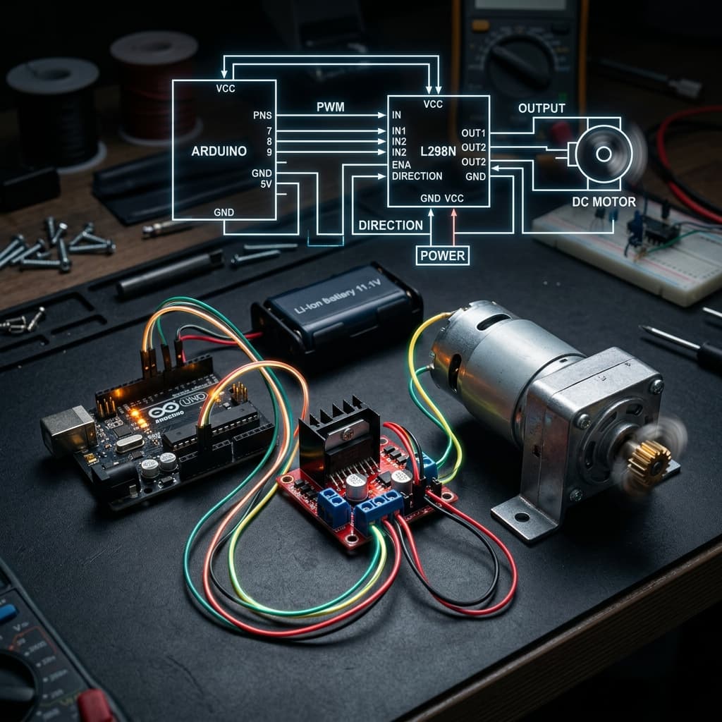 Motor Controller with Arduino